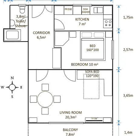 Apartment Mediterranean Chill And Grill